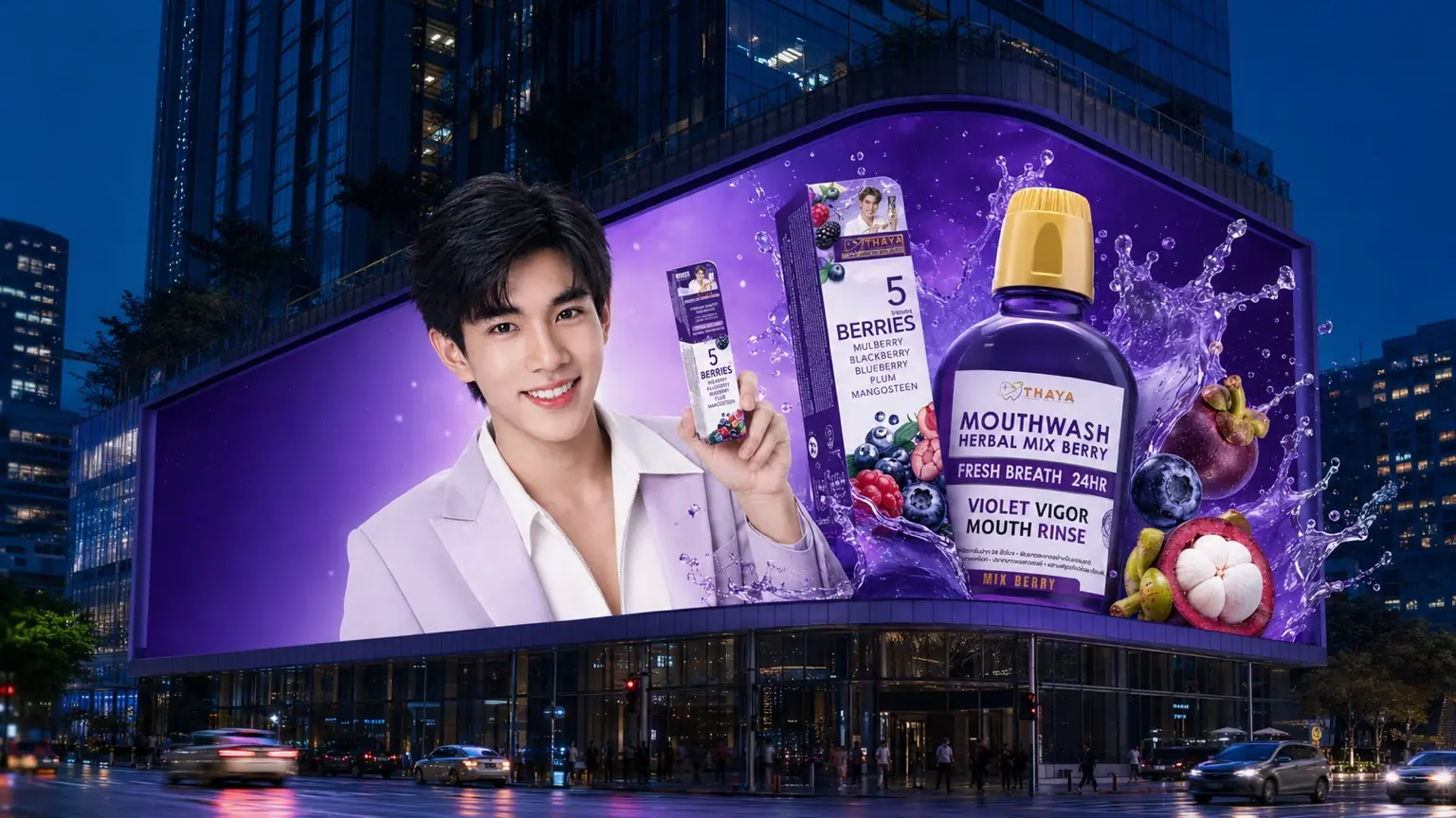 ภาพแคมเปญแบรนด์ THAYA